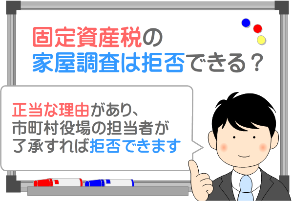固定資産税の家屋調査は拒否できる？
