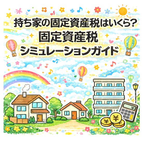 持ち家の固定資産税はいくら？3分・10分・役所確認の“精度別”試算