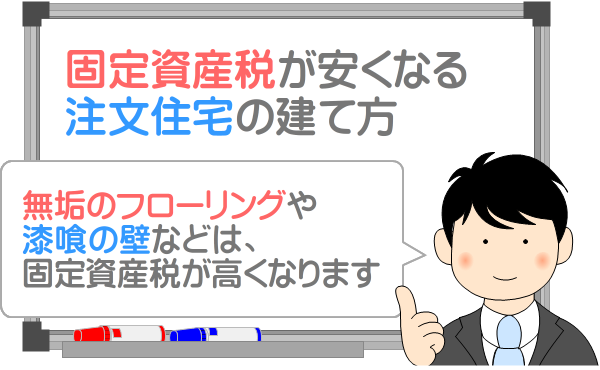 固定資産税を安くする建て方とは？
