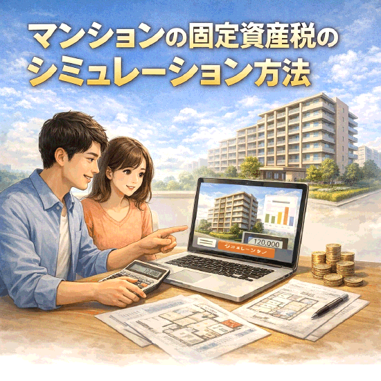 マンションの固定資産税をシミュレーションする方法