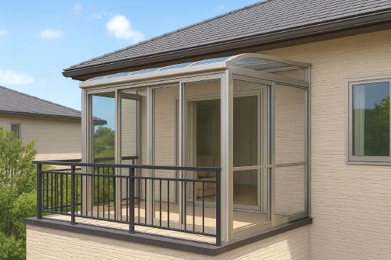 バルコニーに後付けするテラス囲いにも固定資産税がかかる